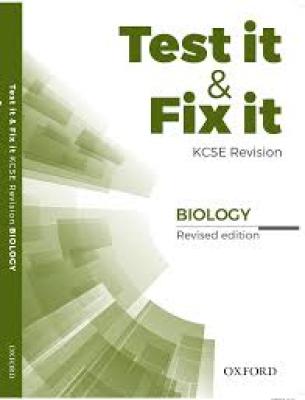 Oxford Test It &amp; Fix It Biology